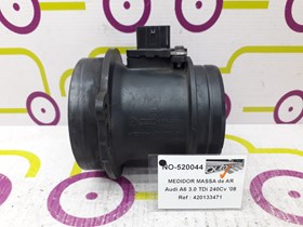 Medidor de Massa de Ar Audi A6 3.0 TDi 240 Cv de 2008 - Ref OEM :  420133471